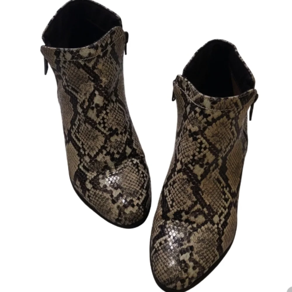 Union Bay Reptile Print Booties.